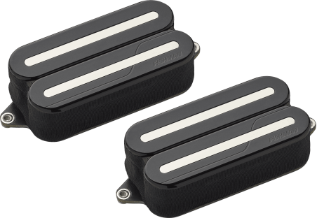 Pickup Set Set Fluence Open Core Modern Humbucker Black - Rails Nickel 6-String
