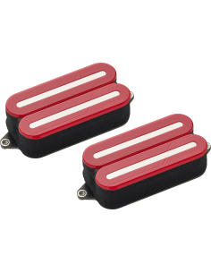 Set de micros Set Fluence Open Core Modern Humbucker Rouge - Rails Nickel 6 Cordes