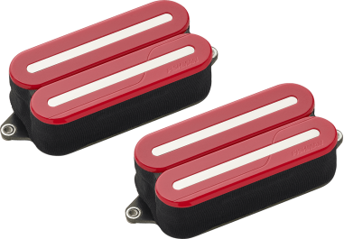 Pickup Set Set Fluence Open Core Modern Humbucker Red - Rails Nickel 6-String