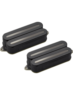 Pickup Set Set Fluence Open Core Modern Humbucker Black - Rails Nickel Black 7-String