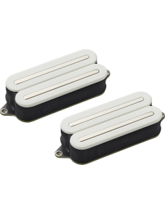 Set de micros Set Fluence Open Core Modern Humbucker Blanc - Rails Nickel 7 Cordes