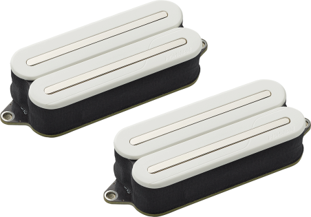 Set de micros Set Fluence Open Core Modern Humbucker Blanc - Rails Nickel 7 Cordes