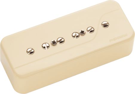 Micro Chevalet Guitare Électrique Fluence Signature Series Greg Koch P90 Cream