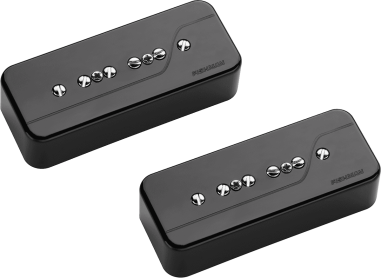 Set de micros Guitare Électrique Fluence Signature Series Greg Koch P90 Black
