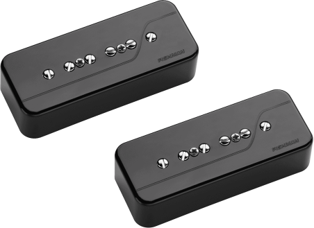 Set de micros Guitare Électrique Fluence Signature Series Greg Koch P90 Black