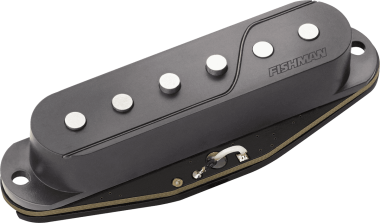 Pickup Fluence Ss Simple Coil Active - Black - White for Hsh - Hss
