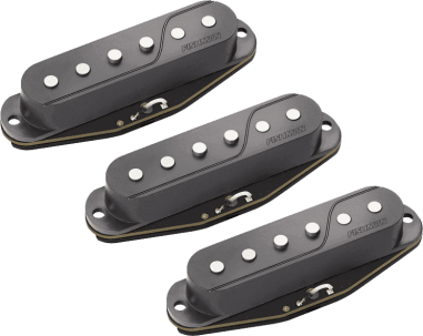 Set de micros Set 3 Micros Fluence Simple Bobinage Noir