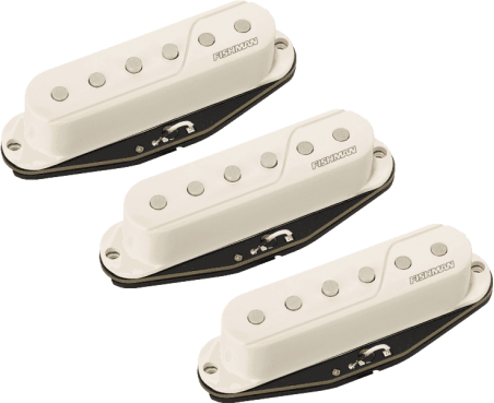 Set de micros Set 3 Micros Fluence Simple Bobinage Blanc