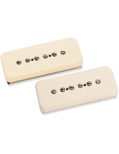 Set de micros P90 pour guitare électrique Antiquity capots crème Pickup