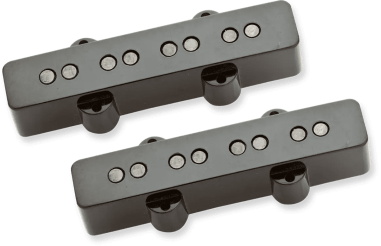 Micro Set de micros pour Jazz Bass Antiquity Capots Noirs