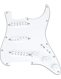 Everything Axe loaded pickguard - white