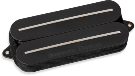 Black Winter Rails - 7 cordes - manche - noir Pickup