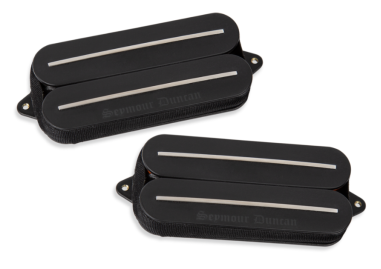 Black Winter Rails - 7 cordes - set - noir Pickup