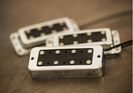 Micro basse Custom Shop Signature Lemmy Kilmister - set N - B - nickel Pickup