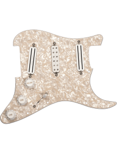 Plaque pré-câblée Dave Murray - pearloïd blanc