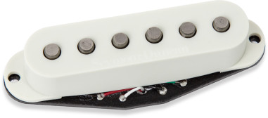 Micro Hot Chicken Strat Stack - chevalet - olympic white