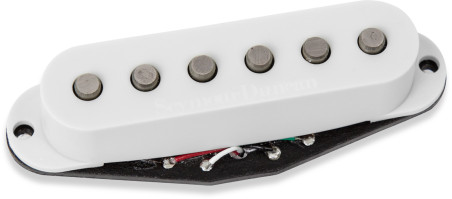 Micro Hot Chicken Strat Stack - chevalet - blanc