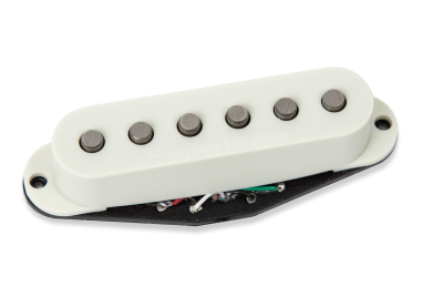 Micro Hot Chicken Strat Stack - manche - olympic white