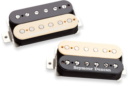 Micro Humbucker Hades Gates - set - reverse zebra