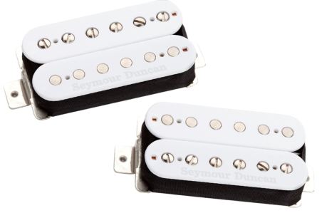Micro Humbucker Hades Gates - set - blanc