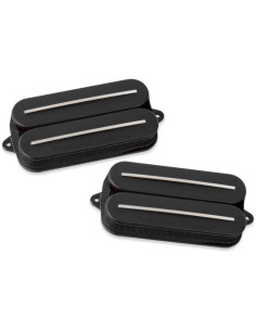 Micro SH-4 - SH-2n Rails - Humbucker - Set - noir