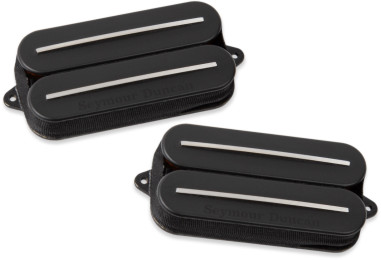 Micro SH-4 - SH-2n Rails - Humbucker - Set - noir