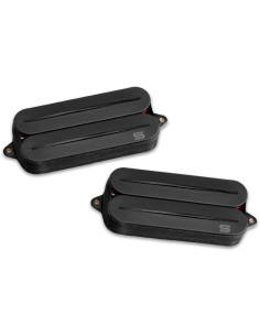 Humbucker 7 cordes Black Jupiter Rails - Signature Wes Hauch - set - noir Pickup