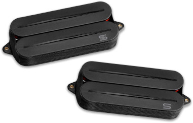 Humbucker 7 cordes Black Jupiter Rails - Signature Wes Hauch - set - noir Pickup