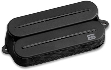 Micro Humbucker Black Jupiter Rails - Signature Wes Hauch - manche - noir