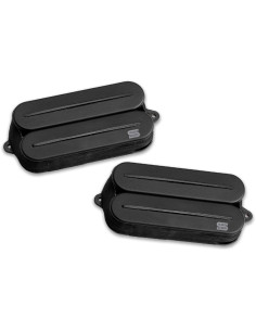 Micro Humbucker Black Jupiter Rails - Signature Wes Hauch - kit - noir
