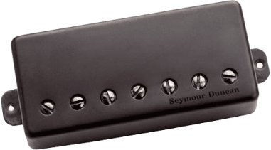 NAZGUL 7 - CHEVALET - PASSIF - NOIR METAL Pickup