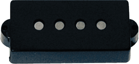 Lot de 6 capots Precision Bass sans logo - noir