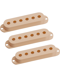 Set of 3 Strat covers without logo - cream
