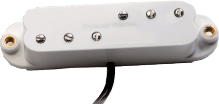 Duckbuckers Strat - manche - blanc Pickup