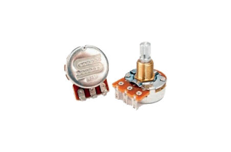 Volume/tone potentiometer with logo - 250k