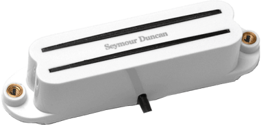 Micro Hot Rails Strat - manche - blanc