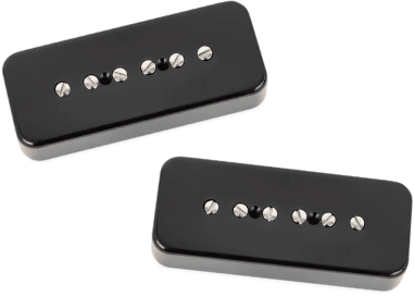 Set Micros Guitare Silencer P90 Vintage Noirs Pickup
