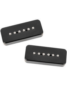 Micro Set Micros Guitare Silencer P90 Hot Noirs
