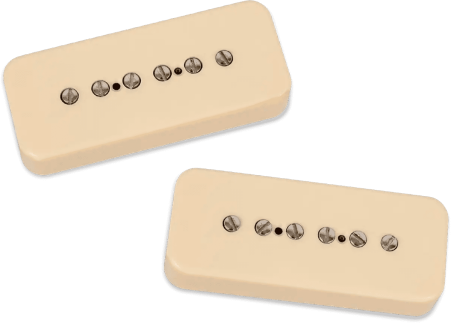 Micro Set Micros Guitare Silencer P90 Hot Crèmes