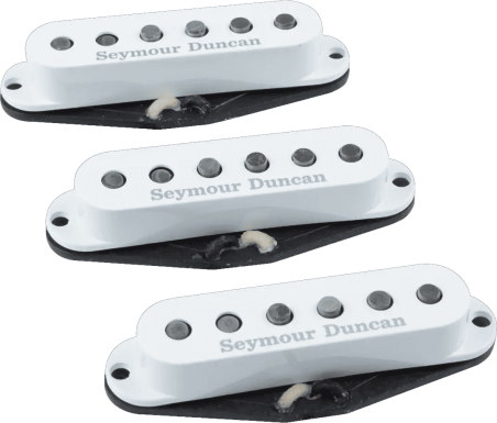 Kit Vintage Strat Calibré Gaucher - capots blancs Pickup