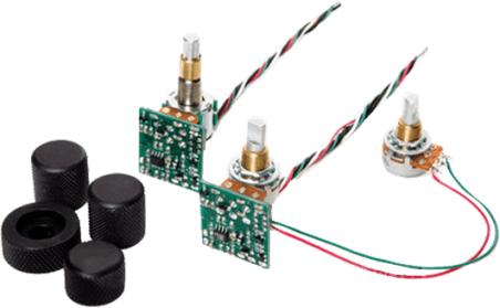 Préampli basse Blackouts 2 bandes concentrique