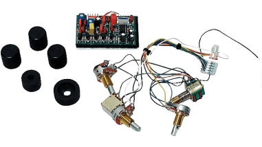 3-band active bass preamp - for active pickups