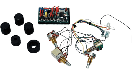 Préampli basse actif 3 bandes - pour micros actifs