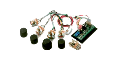 3-band active bass preamp - for passive pickups