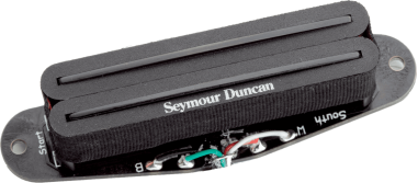 Hot Rails Rhythm Tele - manche - noir Pickup