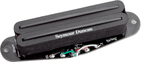 Micro Hot Rails Rhythm Tele - manche - noir
