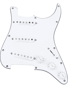 Stack Plus Classic loaded pickguard - white
