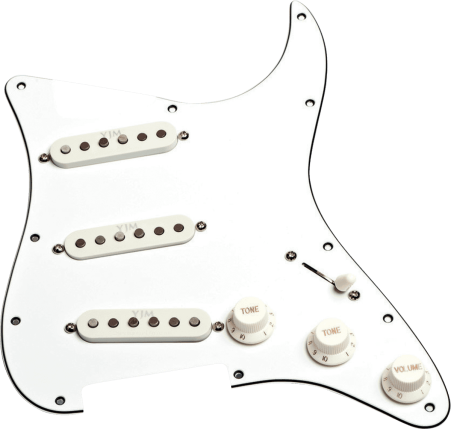 Plaque pré-câblée Yngwie Malmsteen YJM Fury - blanche