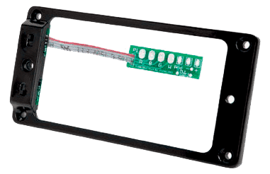Anneau de montage Triple Shot Trembucker plat - noir