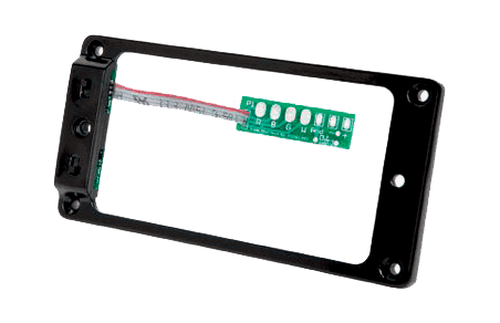 Anneau de montage Triple Shot Trembucker plat - noir